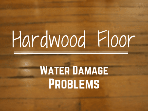 Hardwood floor water damage