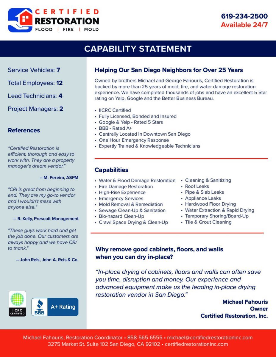 CRI Capability Statement PM 2020.05.06 pdf