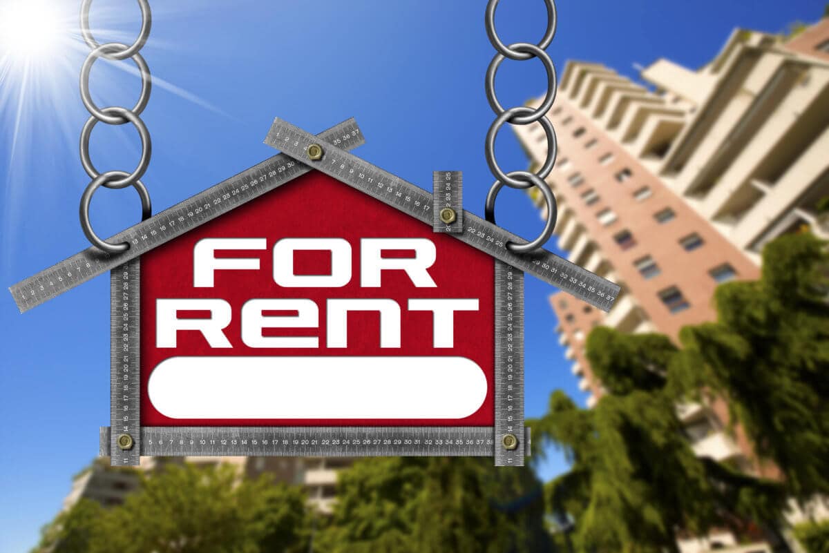 For Rent sign